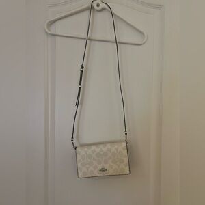 Coach White Crossbody Bag
